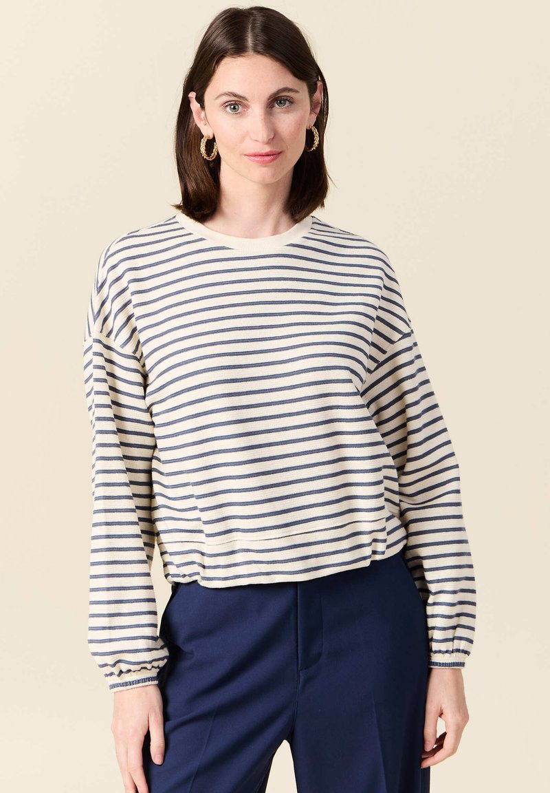 BONOBO Jeans MIT LANGEN ÄRMELN - Sudadera - ecru