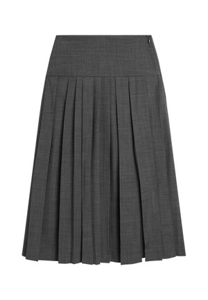 Massimo Dutti, Pliceret nederdel /Nederdele med folder - dark grey