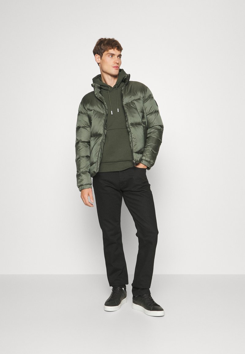 EA7 Emporio Armani Down jacket - verde scuro/olive - Zalando