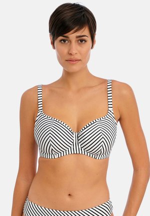 JEWEL COVE - Top de bikini - stripe black