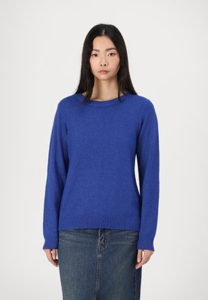 VILA VIRIL O NECK  - Jumper - mazarine blue