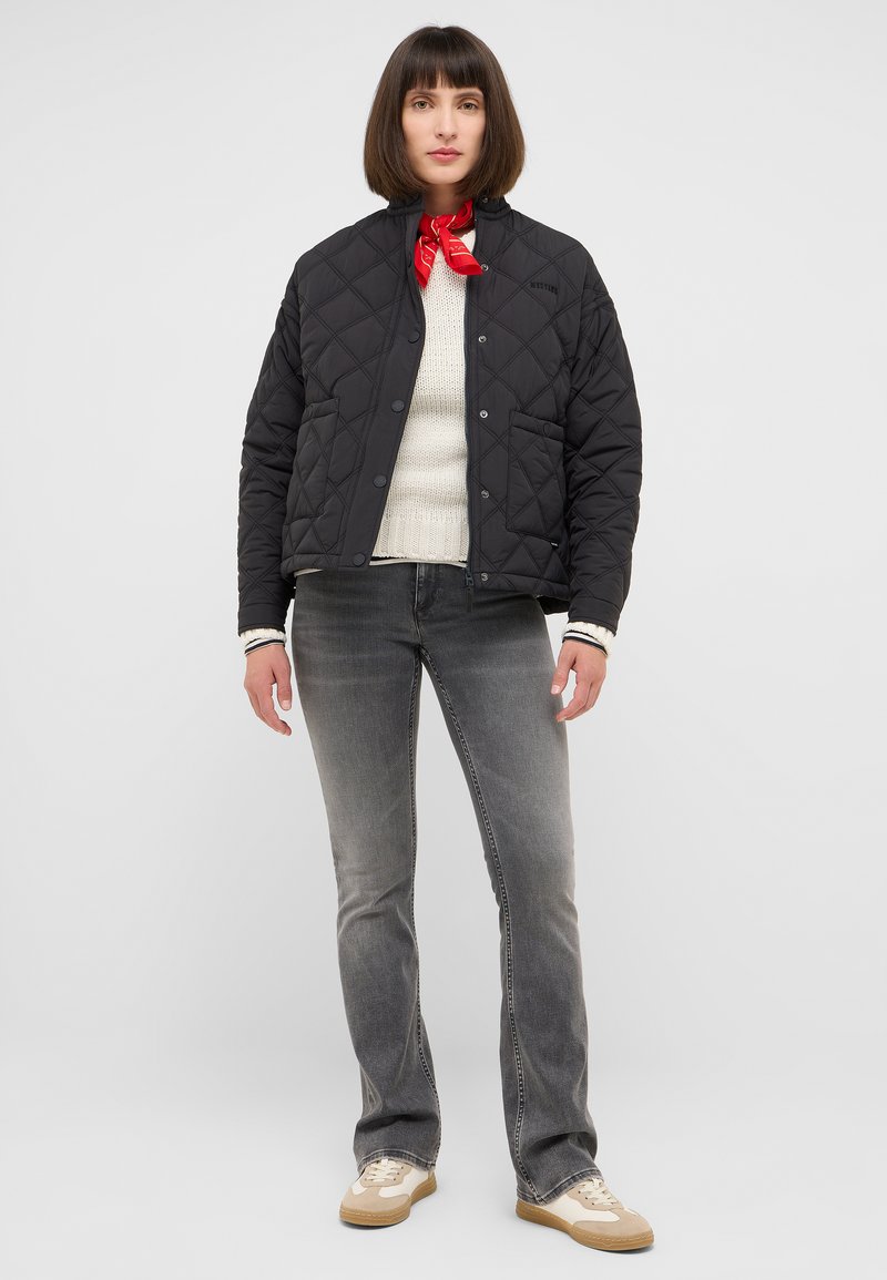 mustang Bootcut jeans donkergrijs mustang Bootcut jeans donkergrijs