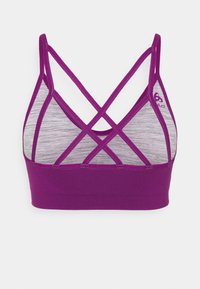 ODLO SPORT BRA SEAMLESS SOFT - Sutiã desportivo de suporte ligeiro - lantana