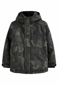 Next WATERPROOF WARM WADDED STANDARD - Žieminis paltas - khaki green camo