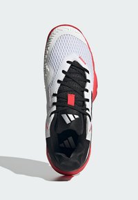 adidas Performance BARRICADE  - Zapatillas de tenis para todas las superficies - cloud white   core black   lucid red