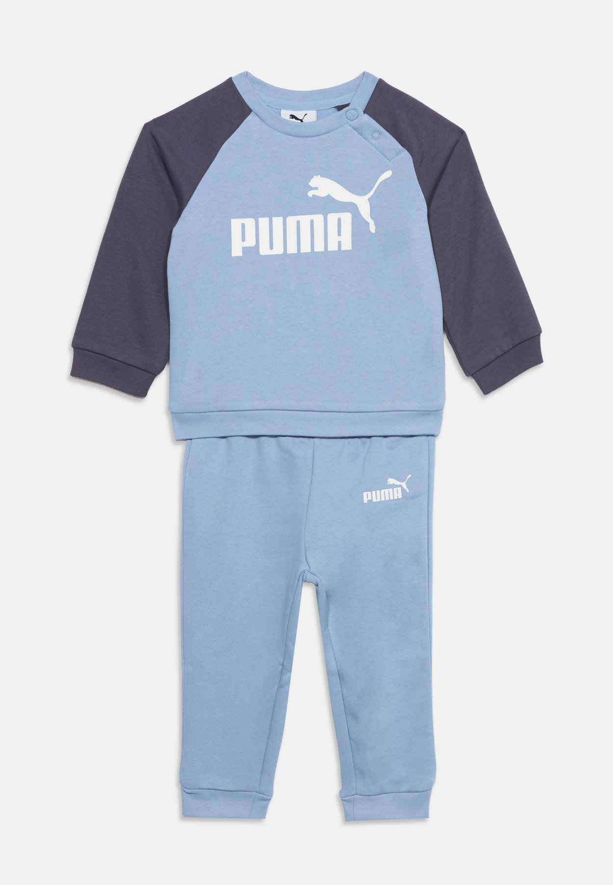 PUMA MINICATS CREW UNISEX SET - Tracksuit - chambray blue