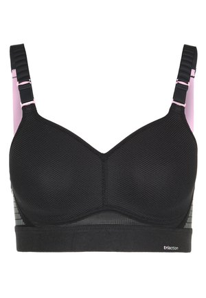 triaction by Triumph HYBRID LITE NON-WIRED PADDED - Sport-BH mit starker Stützkraft - black