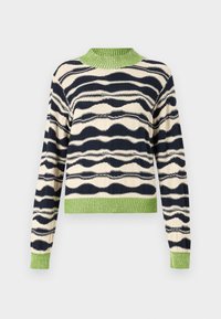 WAVE - Strikkegenser - black