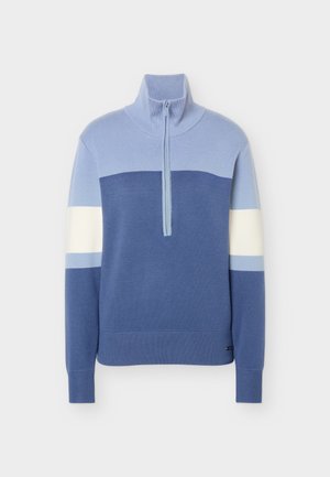 Calvin Klein Golf, NEVE ZIP SWEATER - Пуловер - dark denim