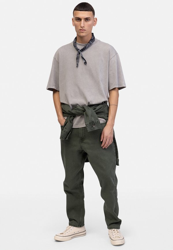 GOMES TEE BOXY FIT - Print T-shirt - mourning dove3