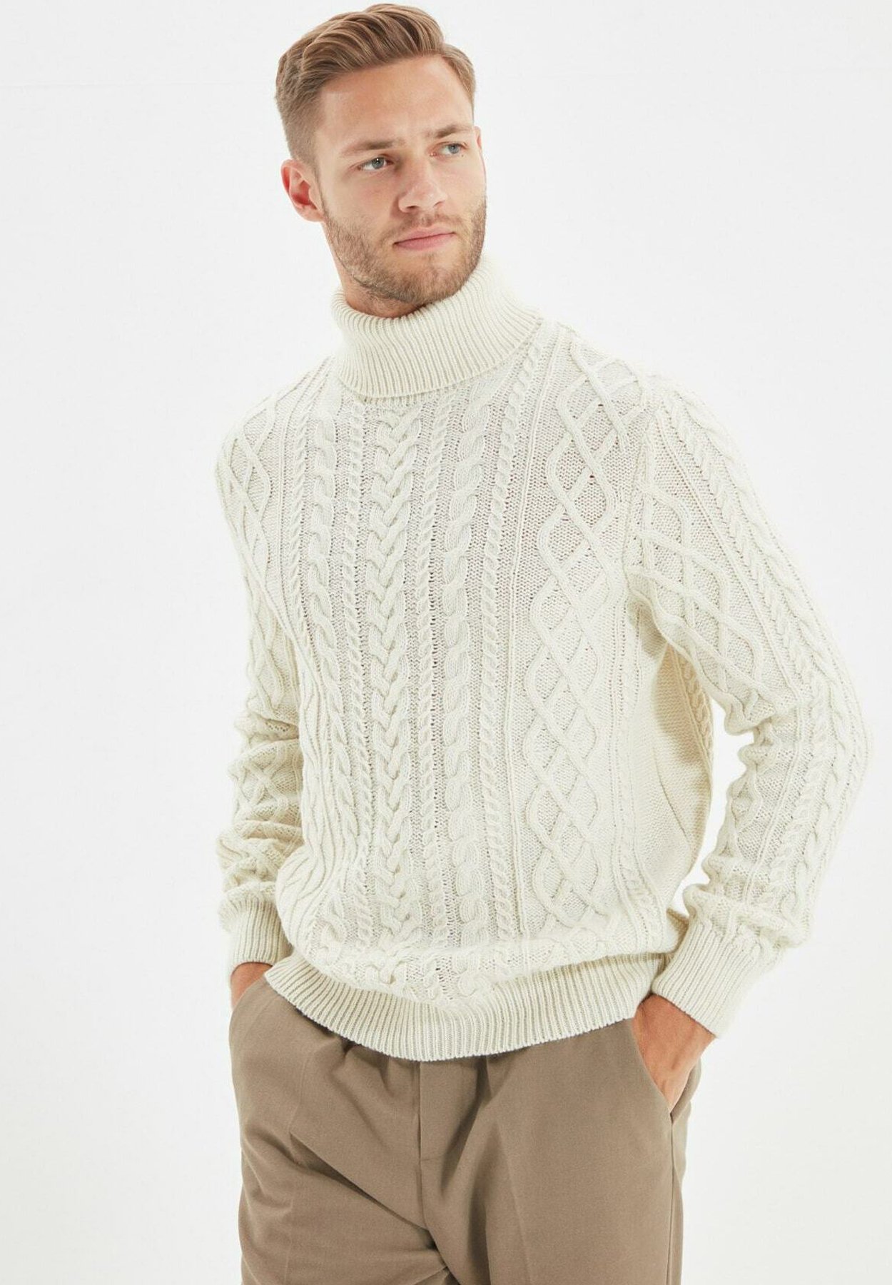 Trendyol Maglione - cream/avorio - Zalando.it