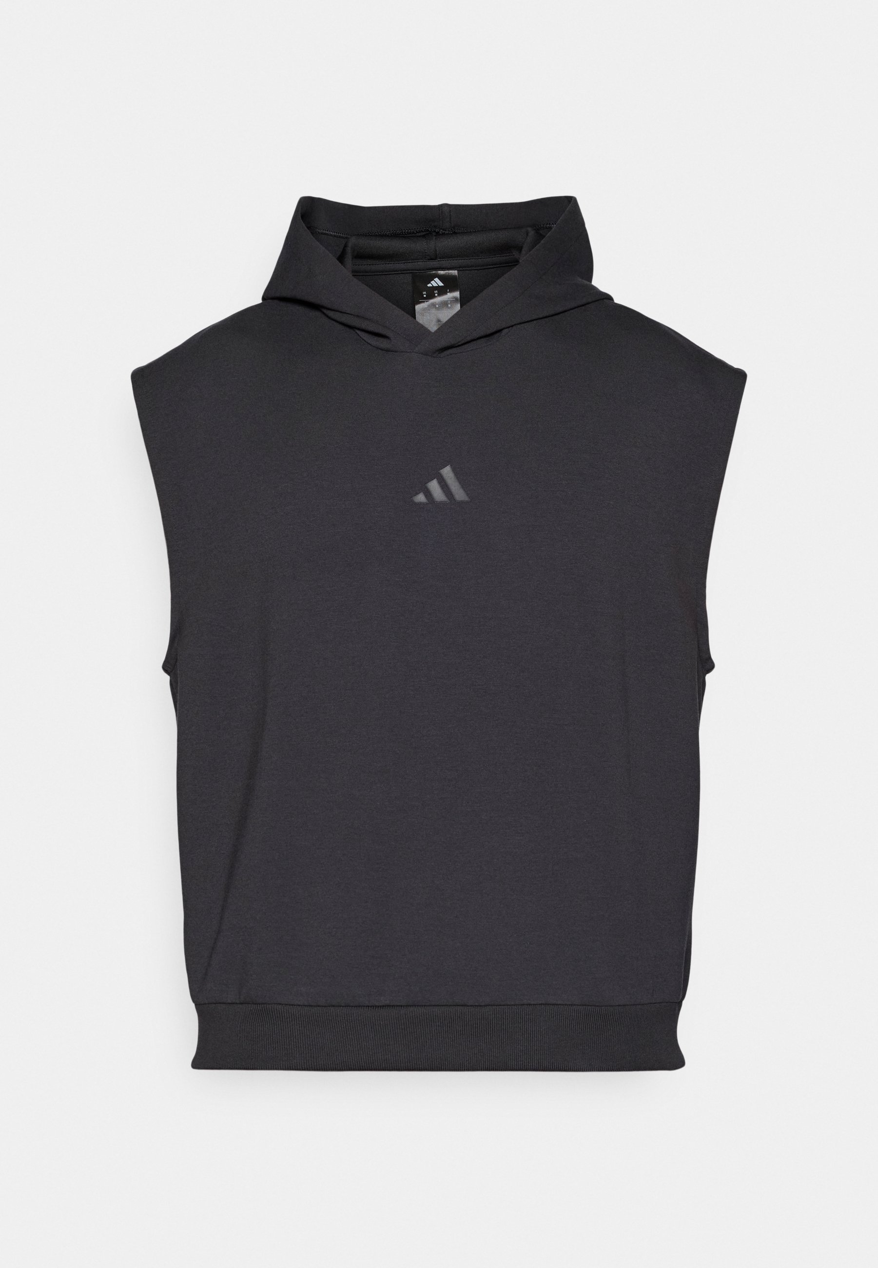 adidas Sportswear SOFT LUX VEST - Hoodie - black - Zalando.ie