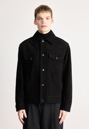 JOHOT - Δερμάτινο μπουφάν - black