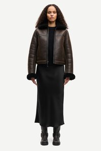 Samsøe Samsøe FREYA ciemnobrązowy