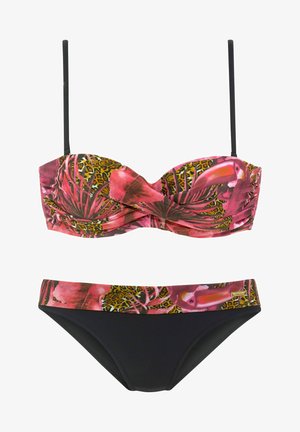 LASCANA, 2 SET - Bikini - pink bedruckt