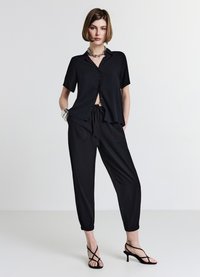 Calliope Stoffhose - ultrablack