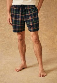 Next MOTIONFLEX COSY SET - Conjunto de pijama - cream/navy blue check