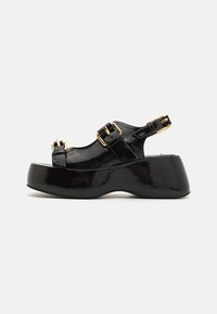 DONNA - Sandales à plateforme - nero