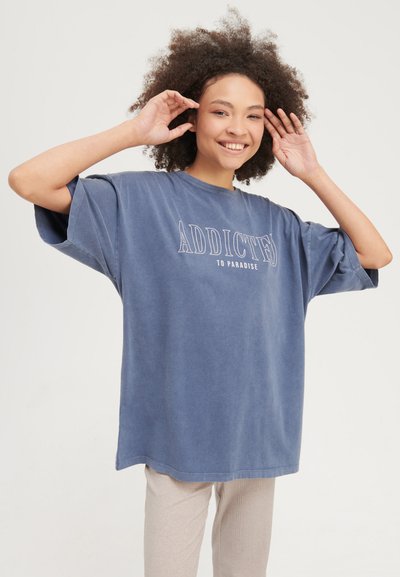 JJXX JXANDREA SS LOOSE EVERY LOGO TEE NOOS - Jednoduché tričko - cerise