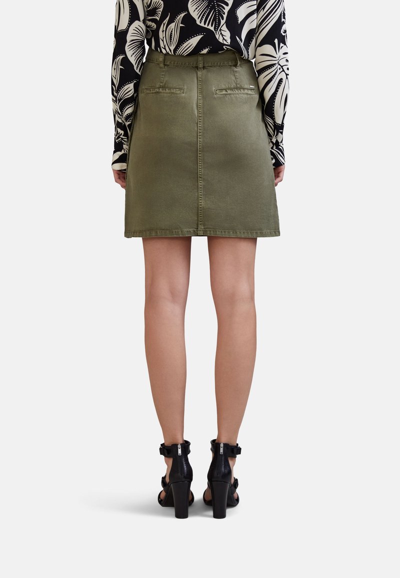 Jupe En Jeans IKKS Taille 38 - Bleu - Coupe Droite - Occasion Très Bon état