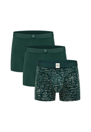A-dam, PACK  - Calzoncillos bóxer cortos - green pine