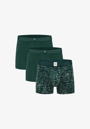 A-dam, PACK - Kurze Boxershorts - green pine