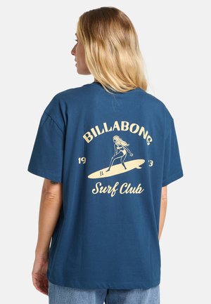 Billabong CATCH FEELINGS - Print T-shirt - nav