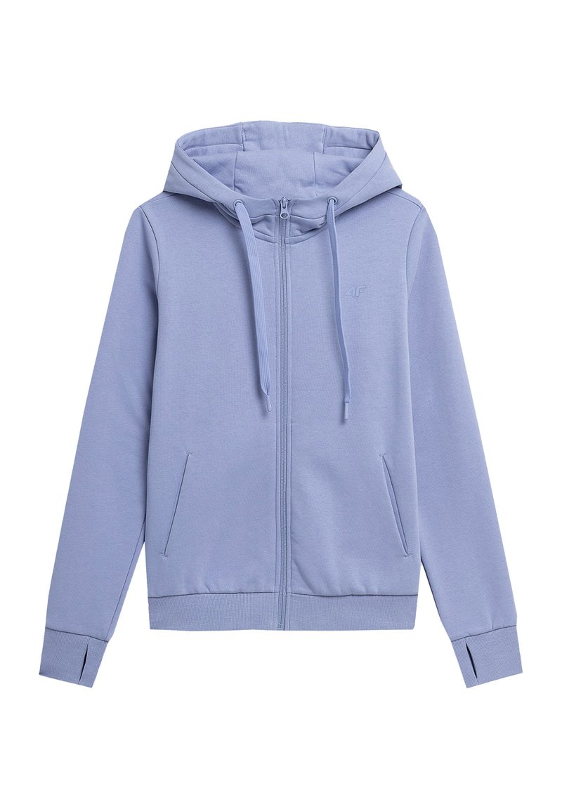 Bluză de molton cu fermoar