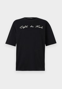 x JORGE PARRA OVERSIZED - T-shirt con stampa - black