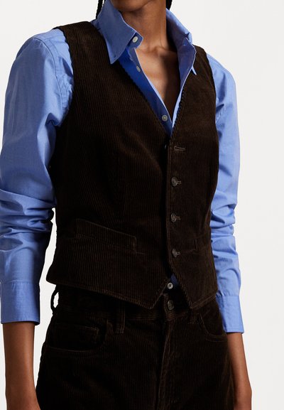 Polo Ralph Lauren COTTON CORDUROY VEST - Veste sans manches - brown