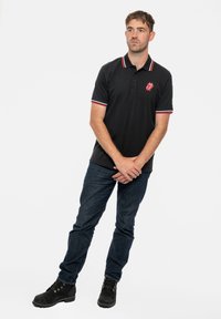 Paradiso Clothing THE ROLLING STONES CLASSIC TONGUE UNISEX - Polo shirt - black