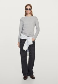 Massimo Dutti LONG SLEEVE - Longsleeve - grey