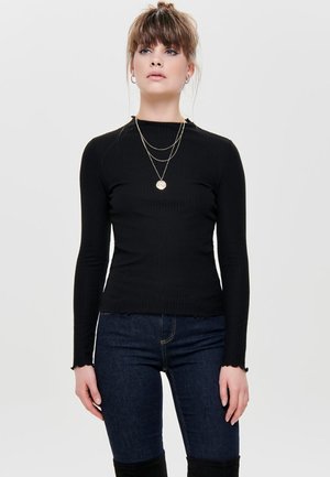 EMMA NOOS  - Langærmet T-shirt - black