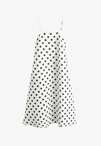 Nevybráno, monochrome spot linen blend