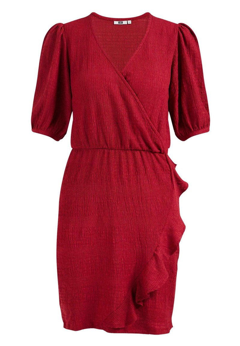 Damen Kleider | WE Fashion MET STRUCTUUREtuikleidred/rot - LK51598 Damen Kleider | WE Fashion MET STRUCTUUREtuikleidred/rot - LK51598