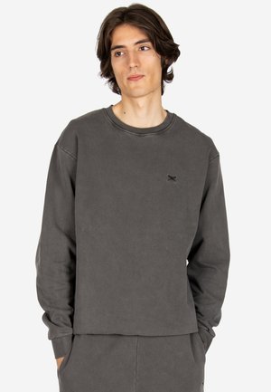 Iriedaily, IRIEDAILY SWEATSHIRT VINTAGE DYE - Sweatshirt - off black