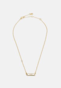 kate spade new york ICON-BAR PENDANT - Collana - clear/gold-coloured