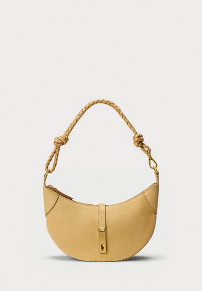 Polo Ralph Lauren POLO ID LEATHER MINI SHOULDER BAG - Rokassoma - cashmere