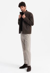 Ombre Giacca in similpelle - brown