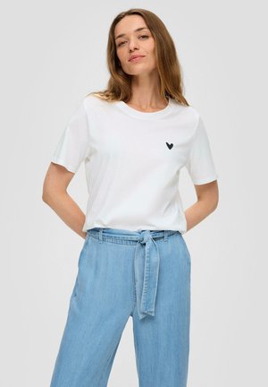 T-shirt basic - weiß