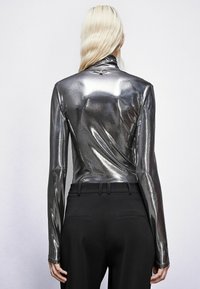 Patrizia Pepe Camisola de manga comprida - black silver