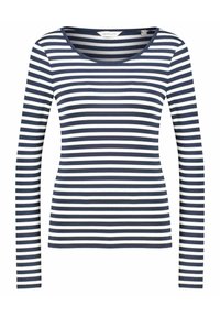 GANT SLIM STRIPED  - Longsleeve - marine