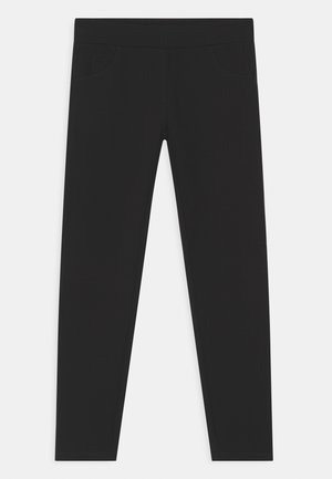 CORE JUNIOR - Legginsy - jet black