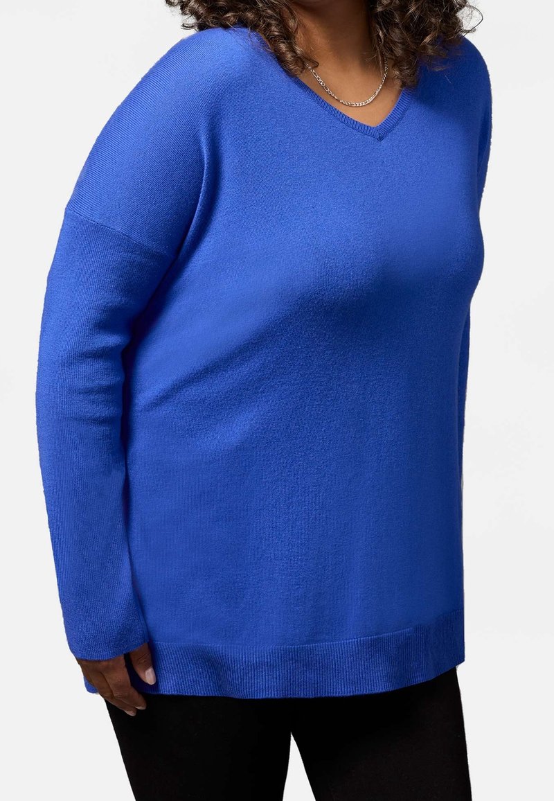 Live Unlimited London Strickpullover - blue