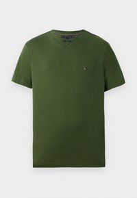 ESSENTIAL V NECK TEE - T-shirt basic - mountain pine