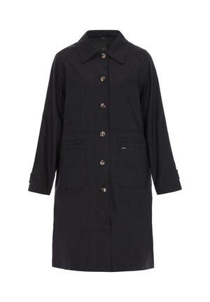 Klassischer Mantel - black