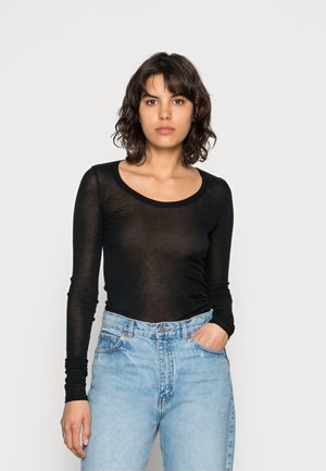 Long sleeved top - noir