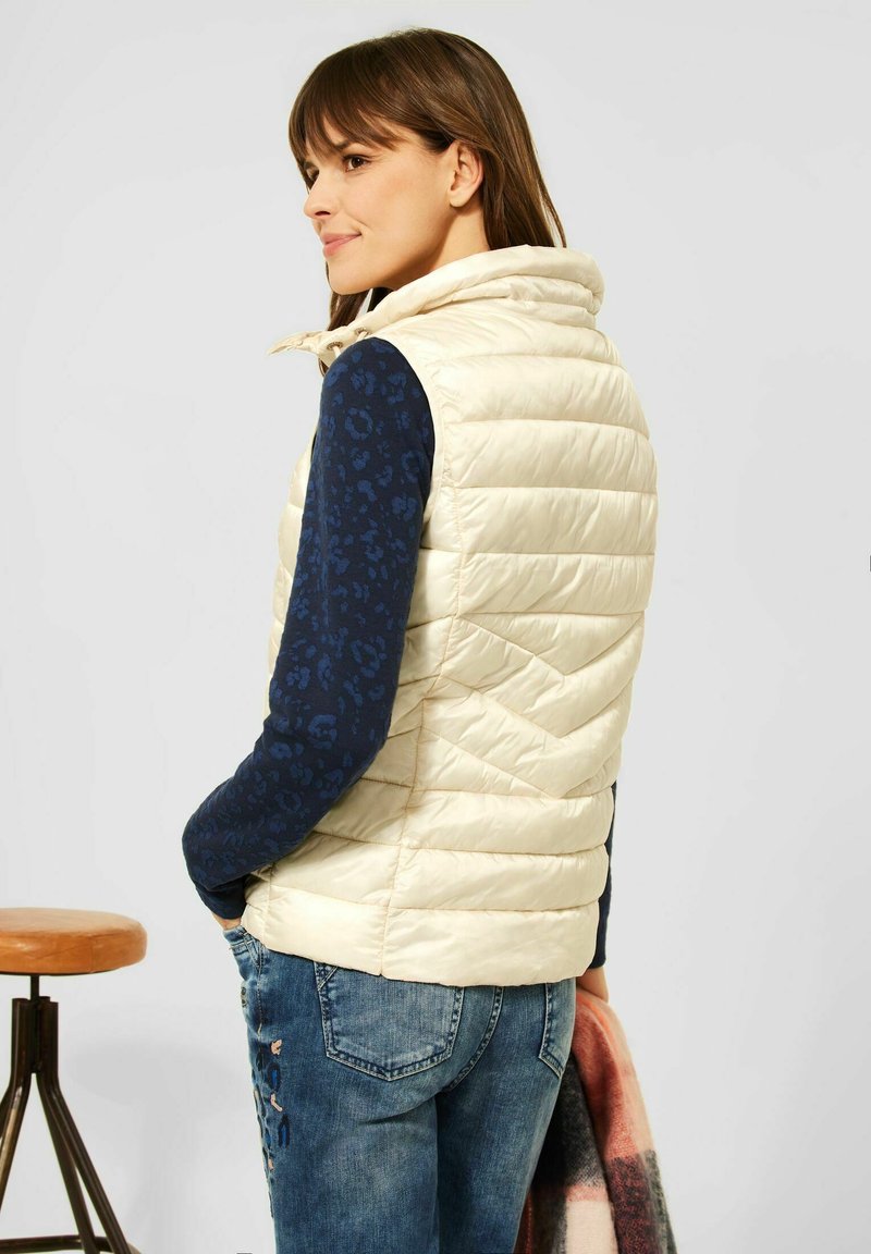Damen Leichte Jacken | Cecil Weste weiß/offwhite - PC40638 Damen Leichte Jacken | Cecil Weste weiß/offwhite - PC40638