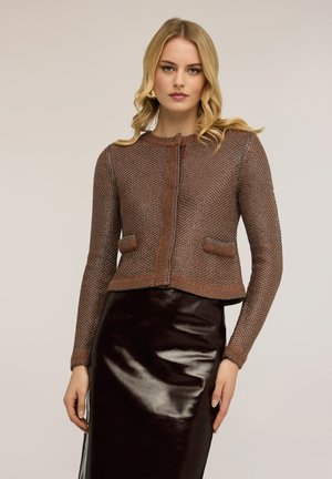 Chaqueta de punto - marrone