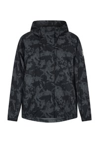 Schmuddelwedda urban rain - Könnyű dzseki - dunkelgrau schwarz camouflage